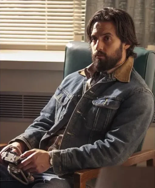 This Is Us Milo Ventimiglia Denim Blue Jacket