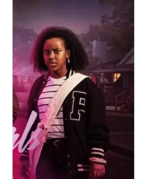 Tiffany Quilkin Paper Girls Varsity Letterman Jacket