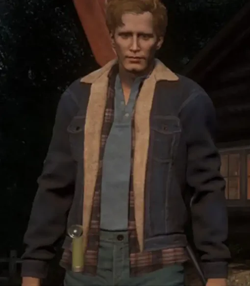 Tommy Jarvis Friday The 13th Blue Denim Jacket For Sale