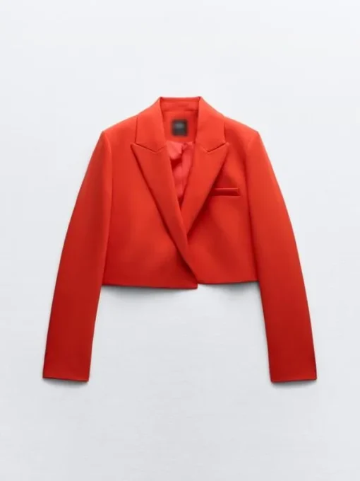 Top Chef S021 Kristen Kish Red Blazer