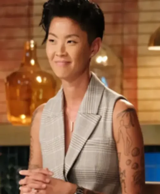 Top Chef S21 Kristen Kish Double-Breasted Vest