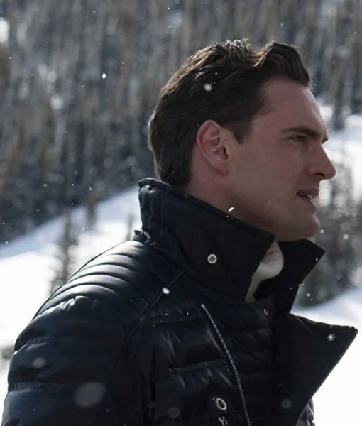 Trevor Calcote Cold Pursuit Leather Jacket sale