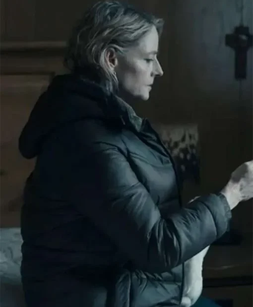 True Detective S04 Liz Danvers Puffer Black Jacket