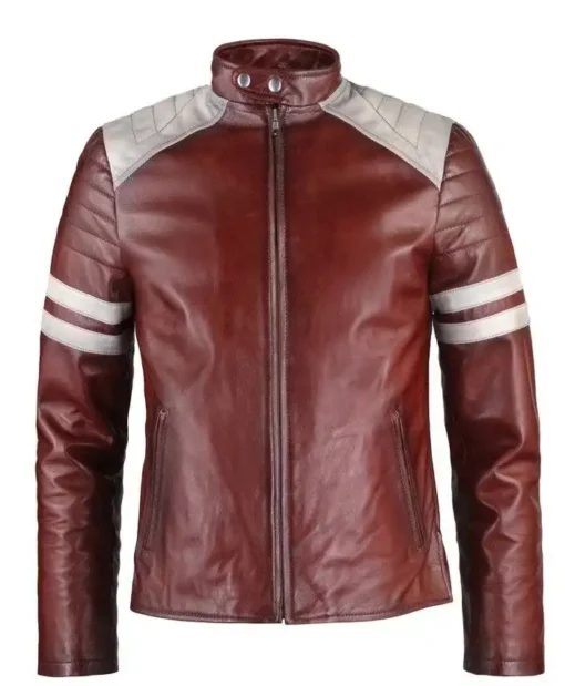 Tyler Durden-Fight Club Real Leather Jacket