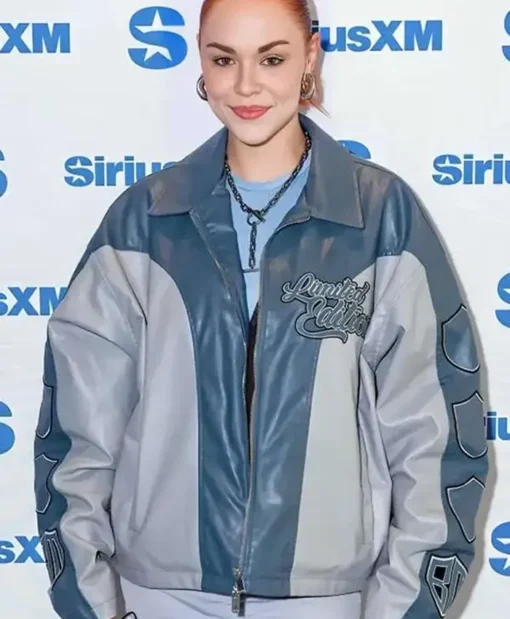 UPSAHL SiriusXM Studios Blue And Grey Jacket