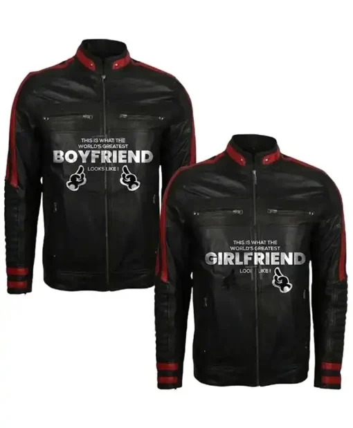 Valentine Boyfriend Girlfriend Looks Like Couple Jackets