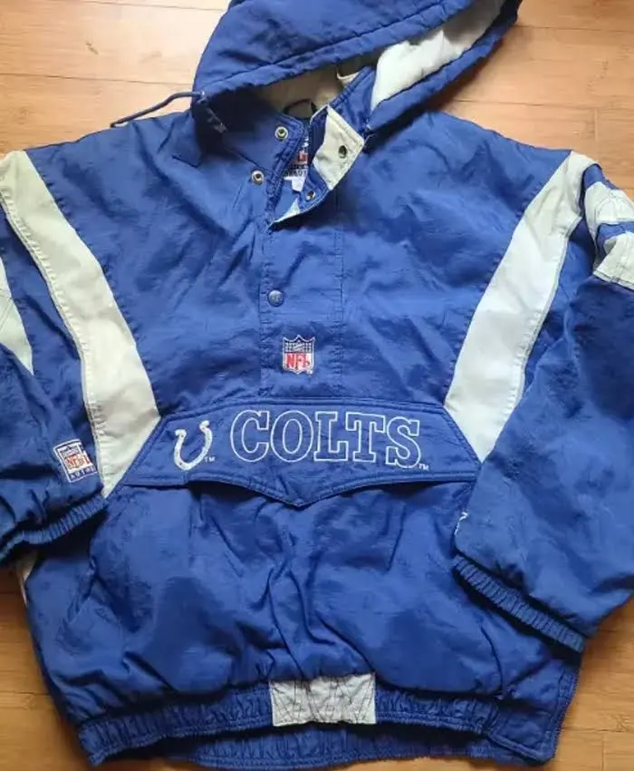 90s Vintage Indianapolis hot Colts Padded Jacket