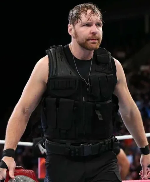 WWE Superstar Wrestler Dean Ambrose Black Vest