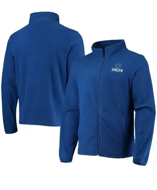 Waylon Indianapolis Colts Blue Full-Zip Track Jacket