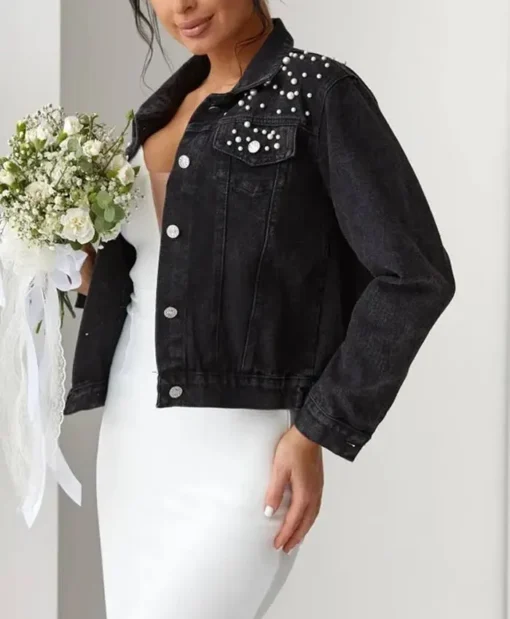 Wedding Bride Denim Jacket