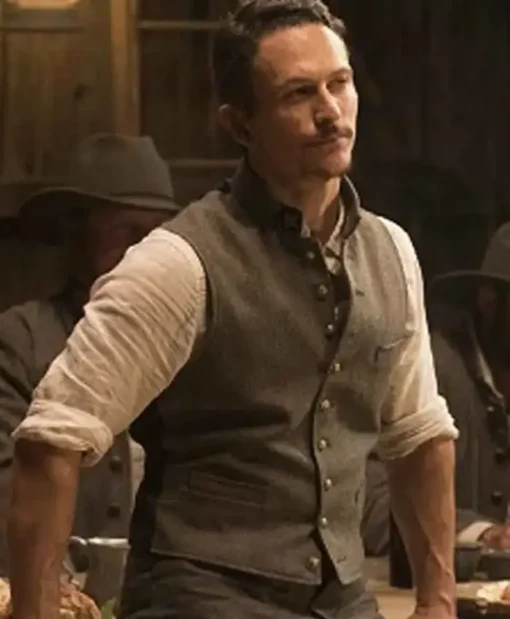 Westworld Major Craddock Grey Vest