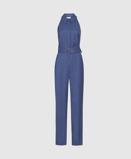 Workinâ€™ Moms S06 Kate Foster Blue Jumpsuit