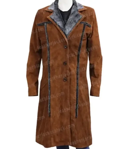 Yellowstone S02 Beth Dutton Leather Trench Coat