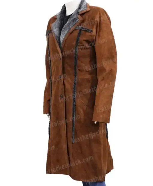 Yellowstone S02 Beth Dutton Leather Trench Coat 3