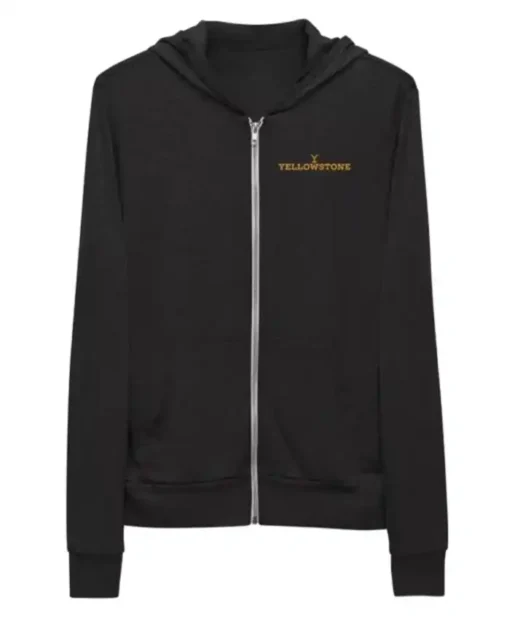 Yellowstone Zip-Up Fleece Hoodie For Men And Women