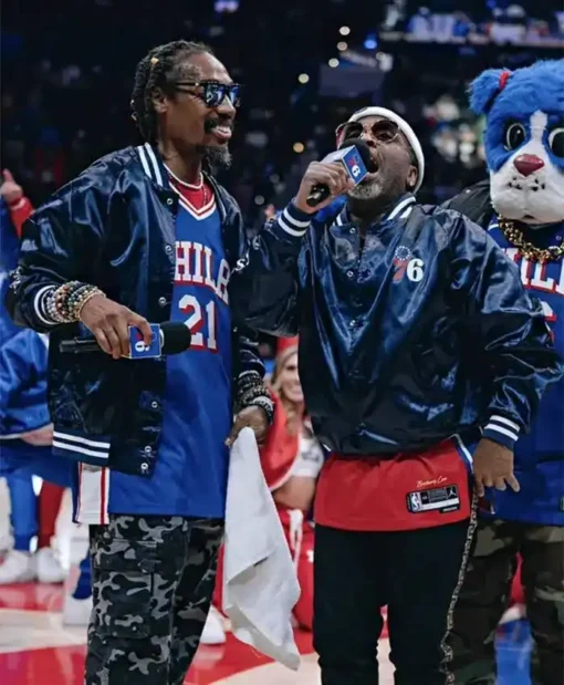 Ying Yang Twins 76ERS Letterman Varsity Jacket