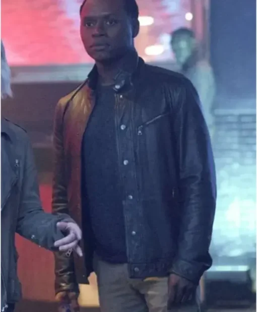 iZombie Clive Babineaux Black Leather Jacket