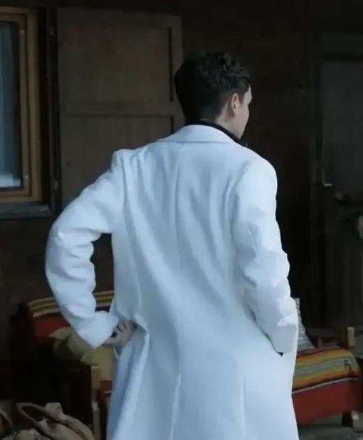 Adam Bessa Extraction 2 Yaz Khan White Coat For Sale