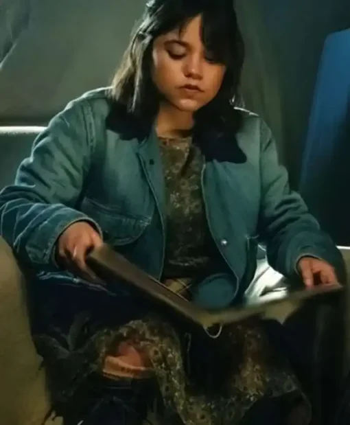 Beetlejuice Beetlejuice 2024 Jenna Ortega Blue Coat