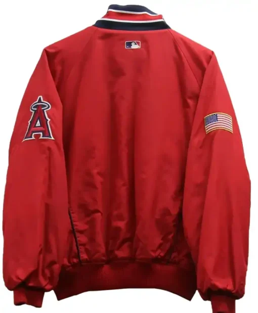 Buy Anaheim Angels Dugout Red Bomber Jacket For Men And Women