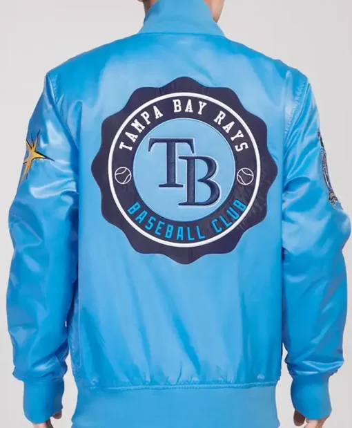 Buy Tampa Bay Rays Crest Emblem University Varsity Jacket For Men And Women