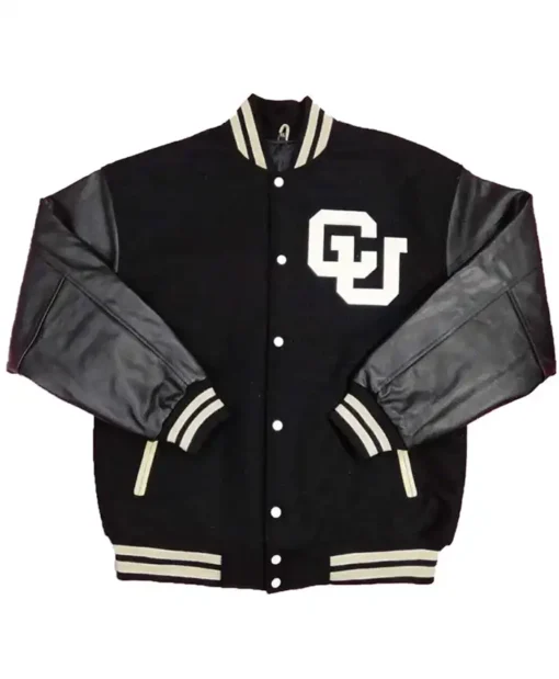 Colorado Buffaloes NCAA Black Varsity Jacket