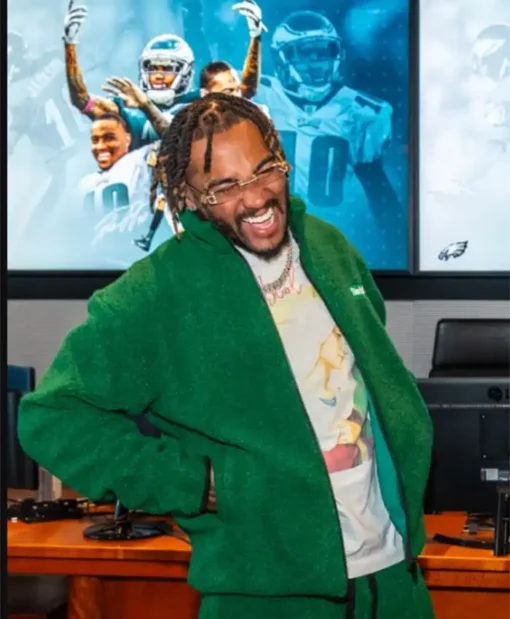 Desean Jackson Green Celebration Jacket