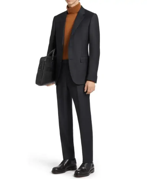 Kevin Simple Black Suit