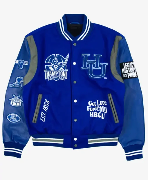 Legacy History Pride Blue Varsity Jacket