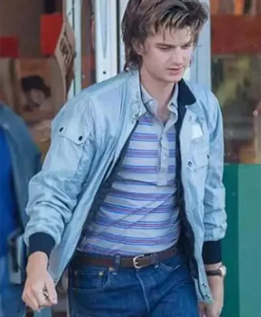 Stranger Things Steve Harrington Bomber Cotton Jacket