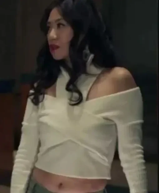 The Equalizer Melody Liza Lapira White Sweater