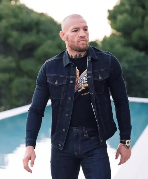 The Notorious Conor Mc Gregor Denim Blue Jacket