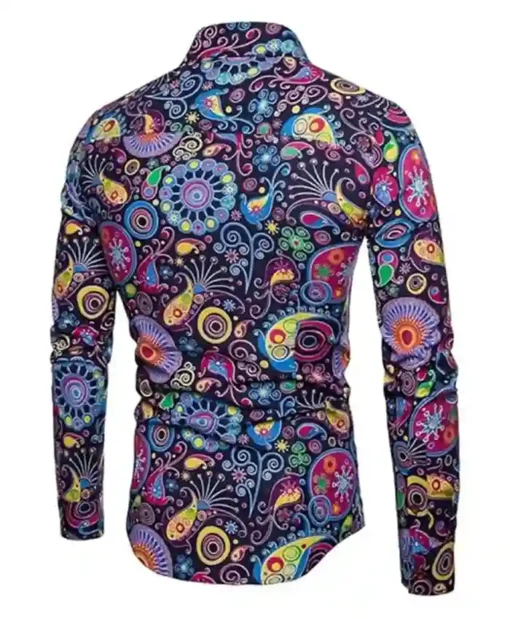 Assisted Living S05 Paisley Print Shirt