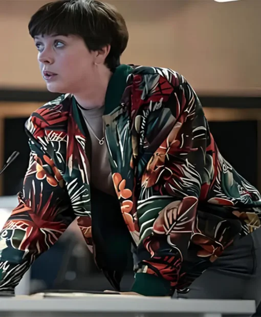 Buy Abby Aysgarth TV-Series Nightsleeper 2024 Alexandra Roach Floral Bomber Jacket For Unisex