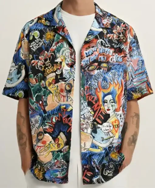 Buy Aussie Shore Season 01 Manaaki Hoepo Graffiti Printed Shirt For Unisex