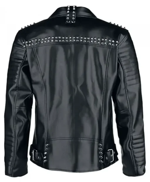 Buy Now Amelia Black Biker Leather Jacket For Men And Women