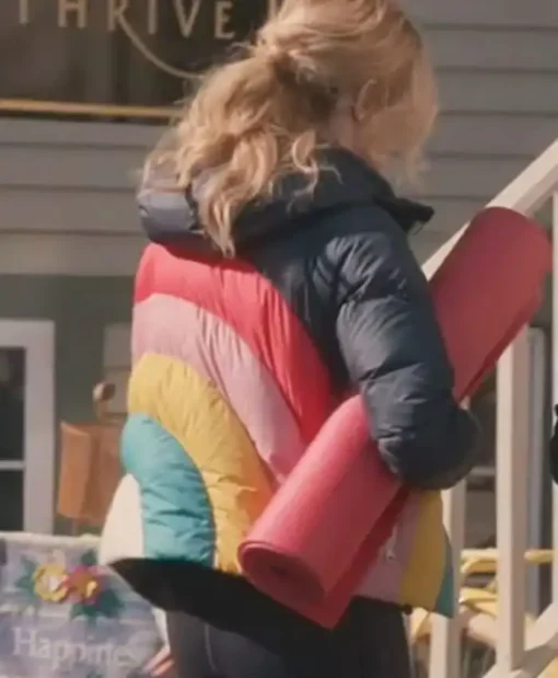 Buy Now Chosen Family 2024 Heather Graham Rainbow Puffer Jacket