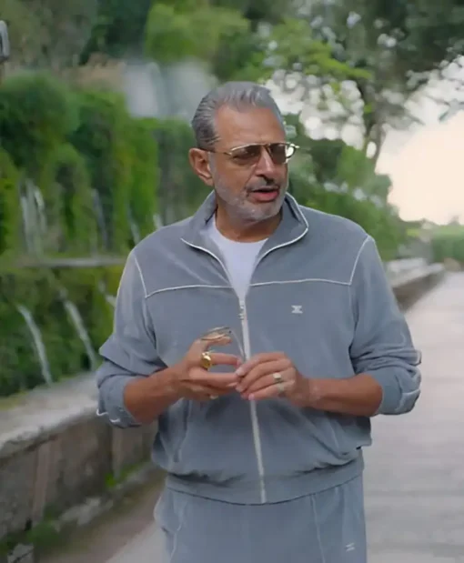 Buy Now KAOS 2024 Jeff Goldblum Grey Tracksuit For Sale