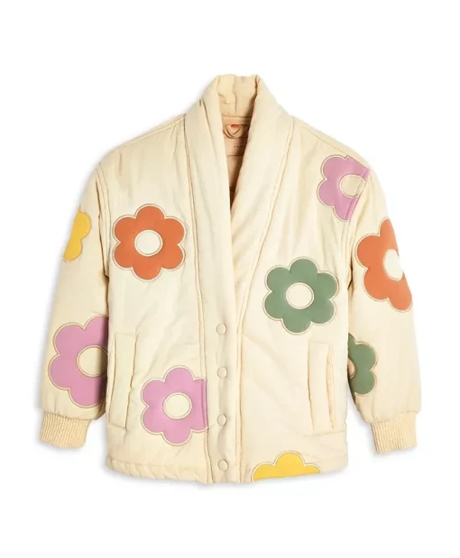 Buy Now Kennedy Garcia Days Of Our Lives Felicity Greene Floral Quilted Jacket For Unisex