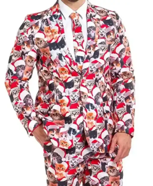 Buy Now Men Christmas Different Cat Blazer For Unisex