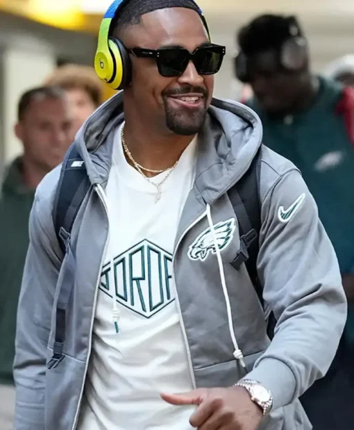 Buy Now Philadelphia Eagles jalen hurts Grey Tracksuit For Unisex