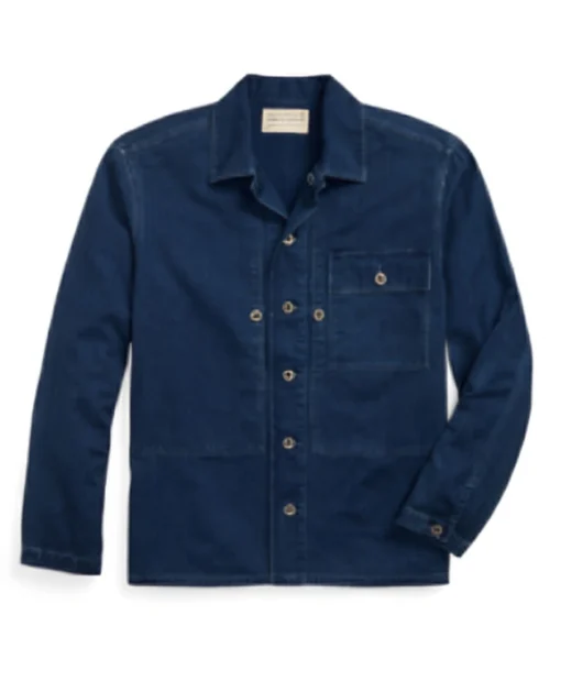 Buy Now The Today Show Ryan Eggold Blue Denim Shirt For Men And Women