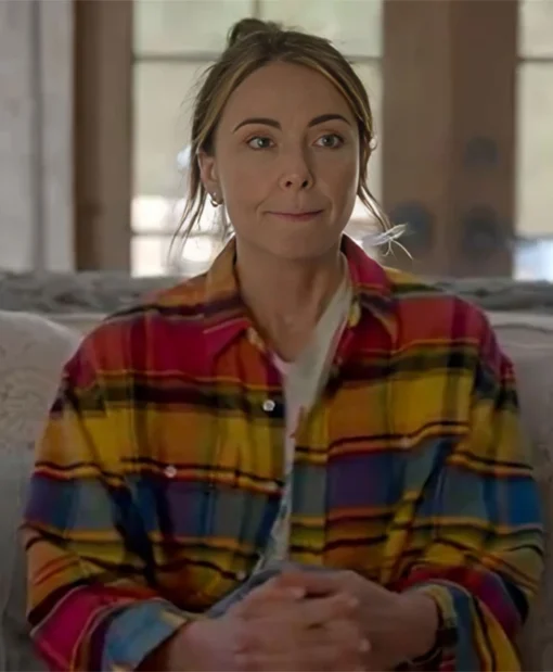 Buy TV-Series Shrinking Season 02 Christa Miller Plaid Shirt For Men And Women