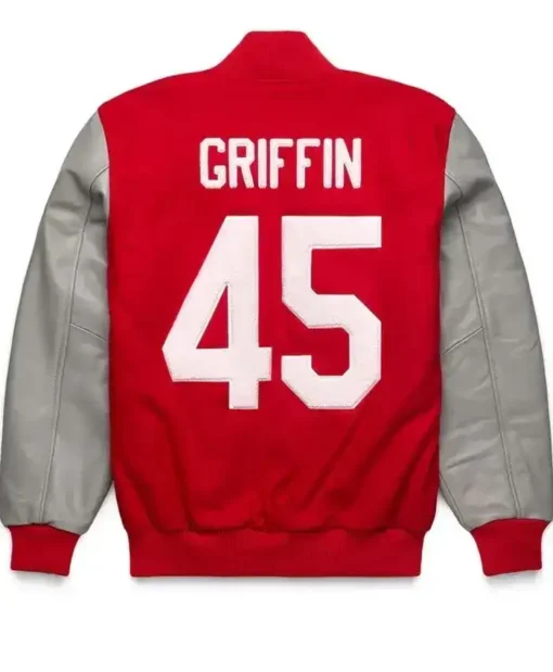 Get Now Archie Griffin Goat Varsity Red Jacket For Sale