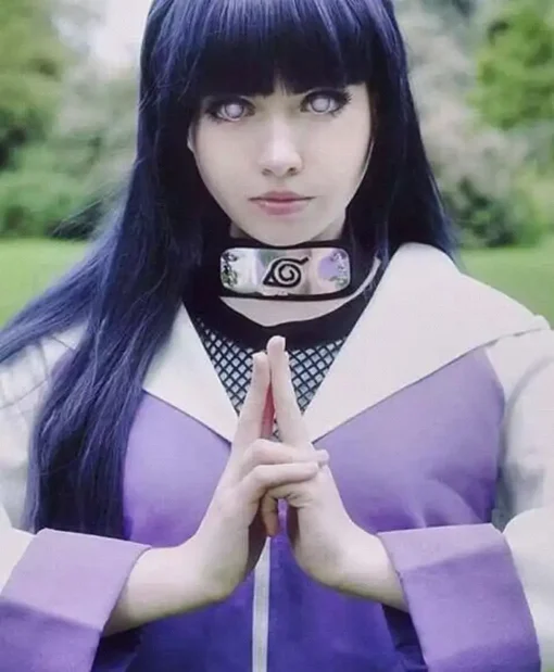 Hinata Hyuga Naruto Anime Cosplay Costume