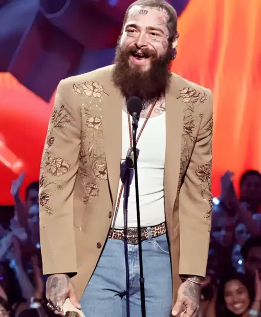 MTV Video Music Awards 2024 Post Malone Brown Blazer