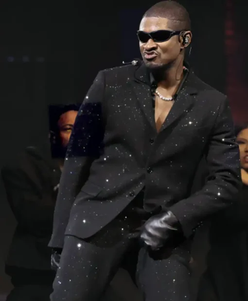 Past Present Future Tour 2024 Usher Black Blazer