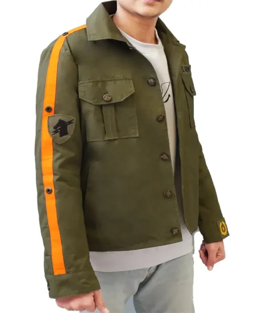 Shrinking Christa Miller Green Army Shirt Jacket For Men And Women