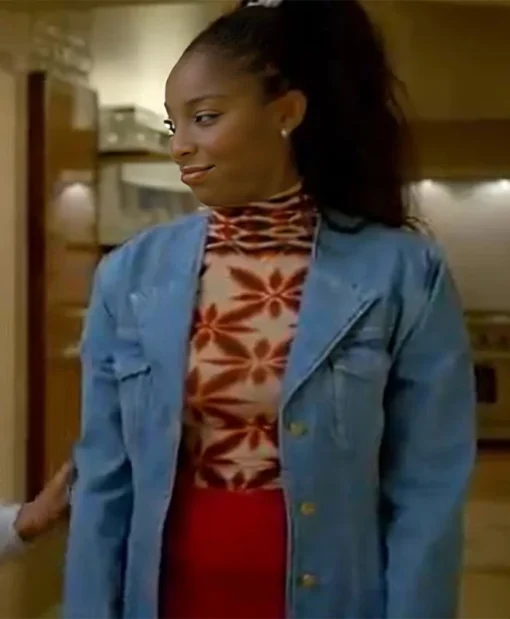 Shrinking S02 Jessica Williams Blue Denim Jacket