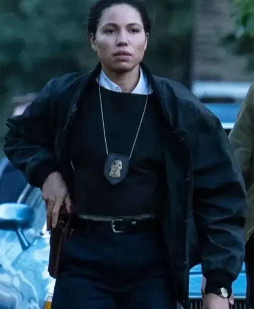 The Order Jurnee Smollett Black Cotton Jacket